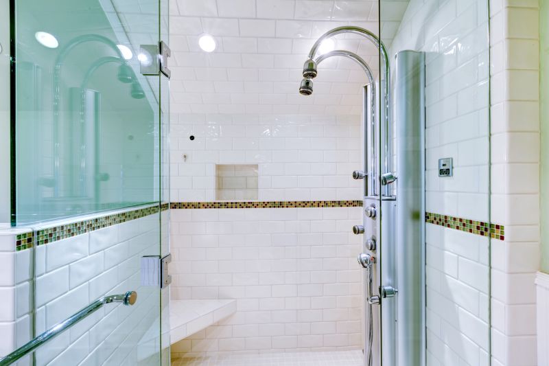 Tile-Accented Shower